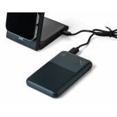 Gerecycled ABS powerbank Tavi zwart