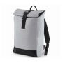 REFLECTIVE ROLL-TOP BACKPACK, SILVER REFLECTIVE, One size, BAG BASE