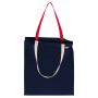 Shopper in drie kleuren-Origine France Garantie Navy One Size Shopper in drie kleuren-Origine France Garantie Navy One Size