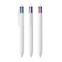 BIC® 4 Colours® balpen + Lanyard 4 Colours ballpen LP white_UP white_RI white BIC® 4 Colours® balpen + Lanyard 4 Colours ballpen LP white_UP white_RI white