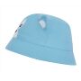 BABY BUCKET HAT, PALE BLUE BEAR, 12M, LARKWOOD BABY BUCKET HAT, PALE BLUE BEAR, 12M, LARKWOOD