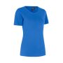 Interlock T-shirt | dames - Azur, S