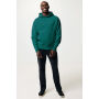IQONIQ Yoho gerecycled katoen relaxed hoodie, verdigris (L)