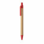 ITEA COLOUR - Bamboe balpen met drukknop - Rood ITEA COLOUR - Bamboe balpen met drukknop - Rood