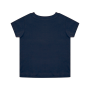 Biologisch T-shirt Navy 0/3M Biologisch T-shirt Navy 0/3M