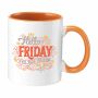 Full Colour Mug Colorato 350 mlmok - oranje Full Colour Mug Colorato 350 mlmok - oranje