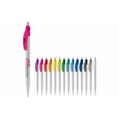 Balpen Cosmo hardcolour - Wit / Donkerblauw Balpen Cosmo hardcolour - Wit / Donkerblauw