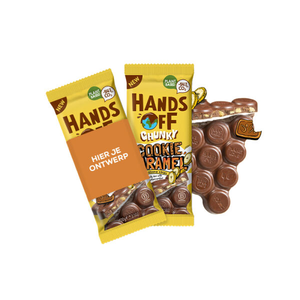 Hands Off My Chocolate - Vegan Reep - Chunky Cookie Caramel