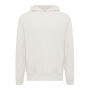 IQONIQ Yengo recycled katoen hoodie met steekzakken, ivory white (L)