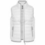 Ladies' lightweight sleeveless down jacket white XXL