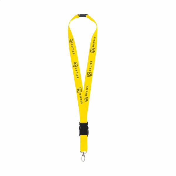 KeyCordSafety 2,4 cm Schlüsselband - gelb KeyCordSafety 2,4 cm Schlüsselband - gelb
