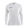 Squad Go Jersey Solid LS M White 3XL