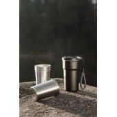 VINGA Parks RCS SS-bekers 4 stuks 250 ml, zwart