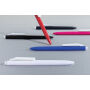 Vibe GRS certified R-ABS pen met ultra vloeiende inkt, rood, wit