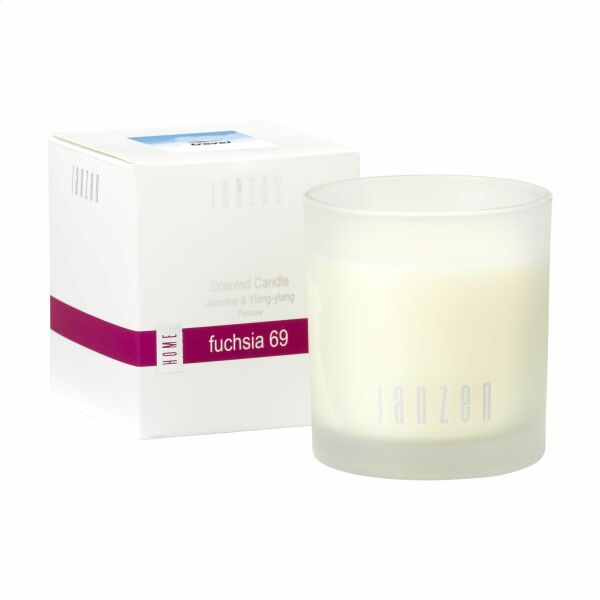JANZEN Scented Candle Fuchsia 69 bougie parfumée - translucide JANZEN Scented Candle Fuchsia 69 bougie parfumée - translucide