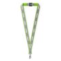 Polyester keycord met reflecterende overlay
