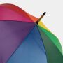 Automatisch te openen paraplu TANGO regenboog