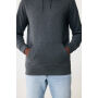 IQONIQ Torres gerecycled katoen hoodie ongeverfd, heather anthracite (XXL)