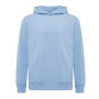 IQONIQ Yengo recycled katoen hoodie met steekzakken, sky blue (L)