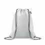 DAFFY RPET - RPET non-woven trekkoordtas - Wit