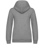 Ecologische kindersweater met capuchon Moon Grey Heather 4/6 jaar