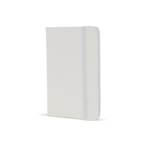 Notebook A6 PU with FSC pages - White
