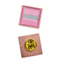 Vierkante metalen pin met doming Vierkante metalen pin met doming