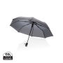 21" Impact AWARE™ RPET 190T mini auto open paraplu, antraciet