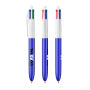 BIC® 4 Colours Glacé with Lanyard 4 Colours Glacé ballpen LP blue_UP white_RI white