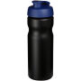 Baseline® Plus 650 ml sportfles met kanteldeksel - Zwart/Blauw