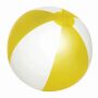 Opblaasbare PVC strandbal  ATLANTIC SHINY geel, wit