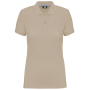 Damespolo korte mouwen Light Sand XS Damespolo korte mouwen Light Sand XS