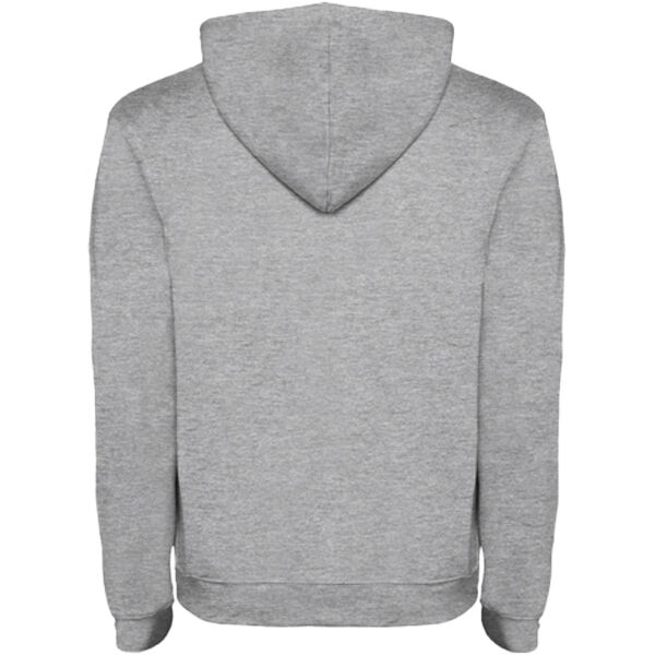 Urban kids hoodie - Marl Grey/Solid black - 11/12