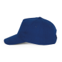 Baseballpet - 5 panelen Royal Blue One Size