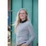 SEVEN SEAS The knit | o-neck | dames - Lichtgrijs gemêleerd, 3XL