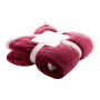 Sammia - coral fleece deken