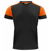 Black/Orange
