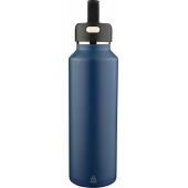 Gerecyclede RVS drinkfles (600 ml) Mace zwart