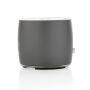 Swiss Peak RCS gerecycled aluminium 3W bass speaker, grijs