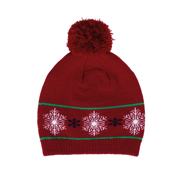 Muts met kerstmotieven Muts met kerstmotieven