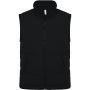 Met fleece gevoerde bodywarmer Black L Met fleece gevoerde bodywarmer Black L