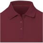 Calgary 200 g/m² damespolo met korte mouwen - Diep bordeauxrood - S