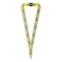 Polyester keycord met reflecterende overlay