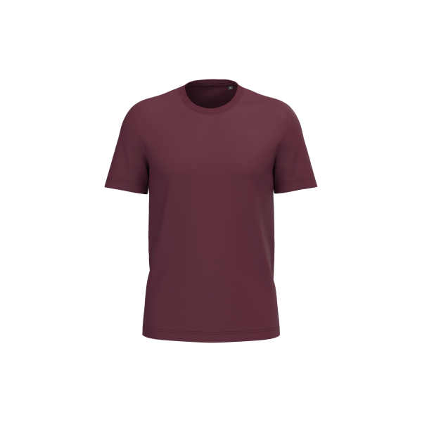 Heren T-shirt Bio190 Wine 5XL Heren T-shirt Bio190 Wine 5XL
