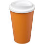 Americano® 350 ml geïsoleerde beker - Oranje/Wit Americano® 350 ml geïsoleerde beker - Oranje/Wit
