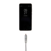 3-in-1 kabel met oprolmechanisme, grijs