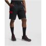 Tahoe 250 g/m2 korte werkbroek - Zwart/Rood - 3XL