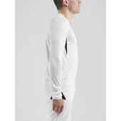 PRO CONTROL IMPACT LS TEE M WHITE-BLACK XS
