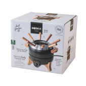 BOSKA Elektrische Party Fondueset - 2,3 l (EU-type F), zwart