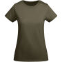 Breda biologisch katoenen dames T-shirt met korte mouwen - Militar Green - S